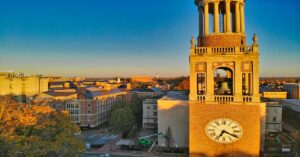 clocktower in chapel hill nc