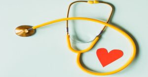 stethoscope with heart